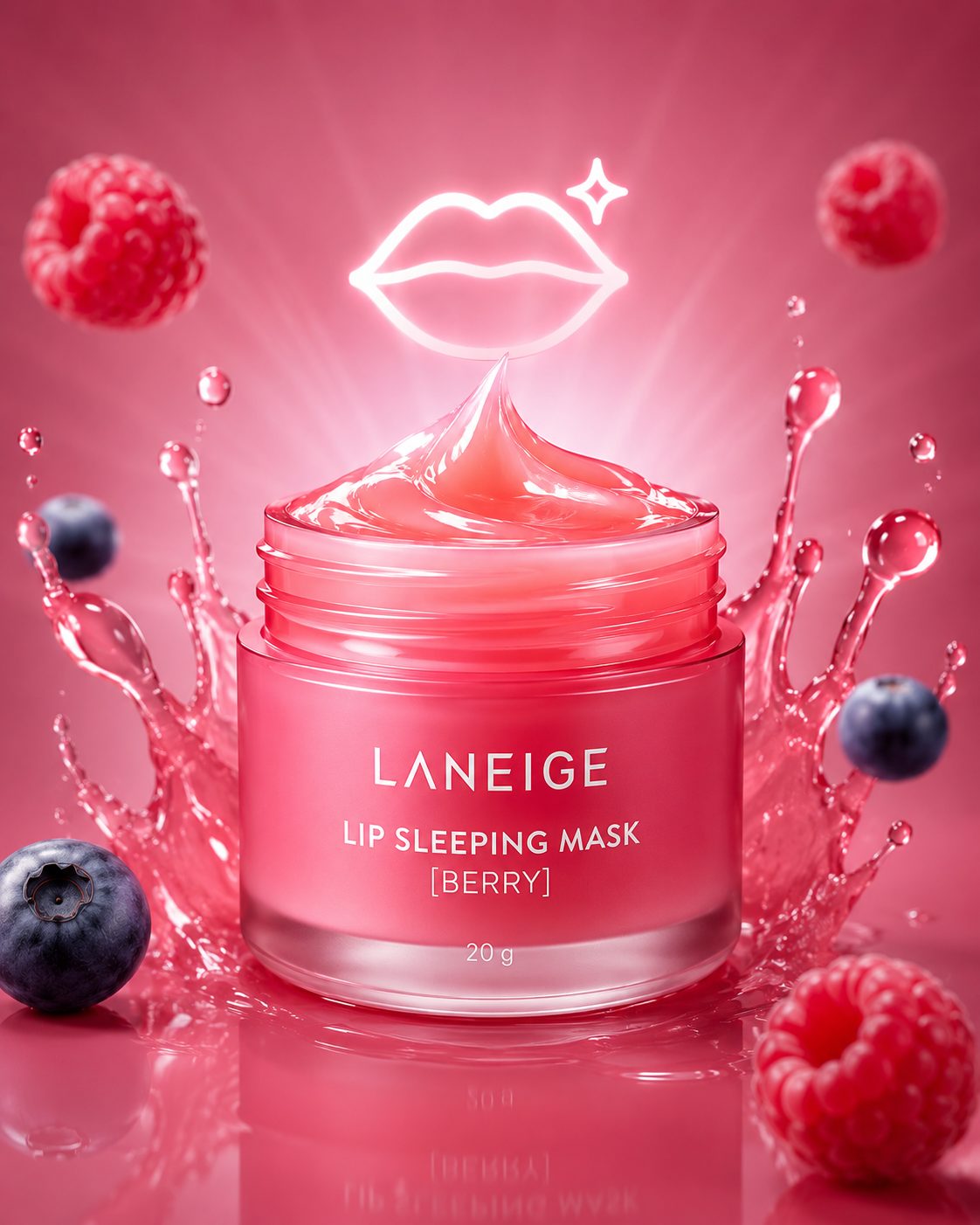 Mascarilla hidratante para labios