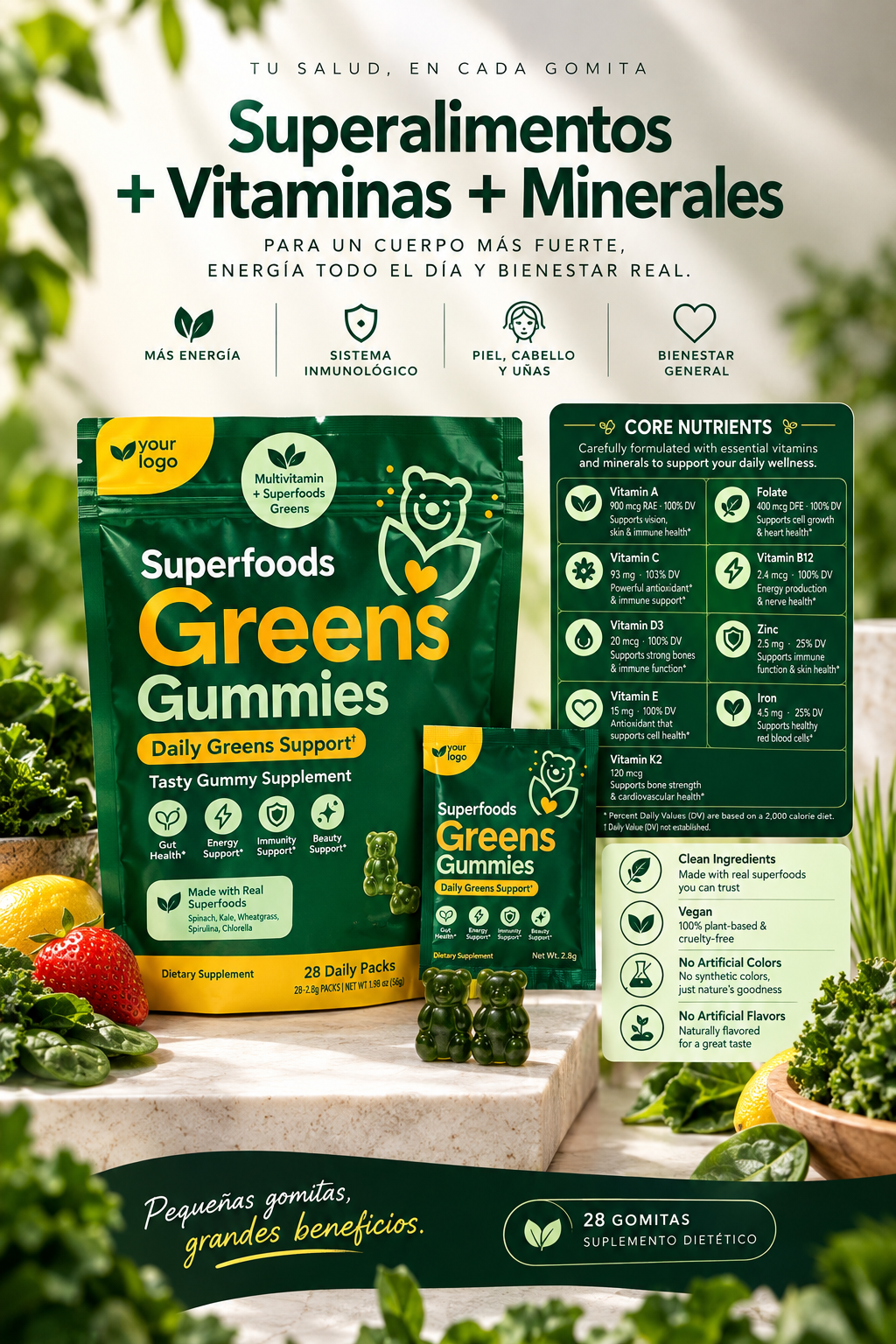GREENS+™ Daily Gummies