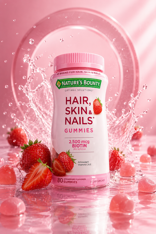 🩷 Gominolas para Cabello, Piel y Uñas de la Naturaleza