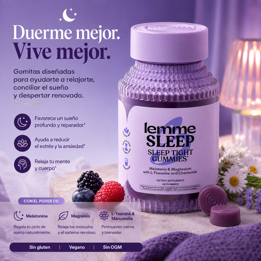 Lemme Sleep Gummys™: La forma más fácil de dormir mejor esta noche